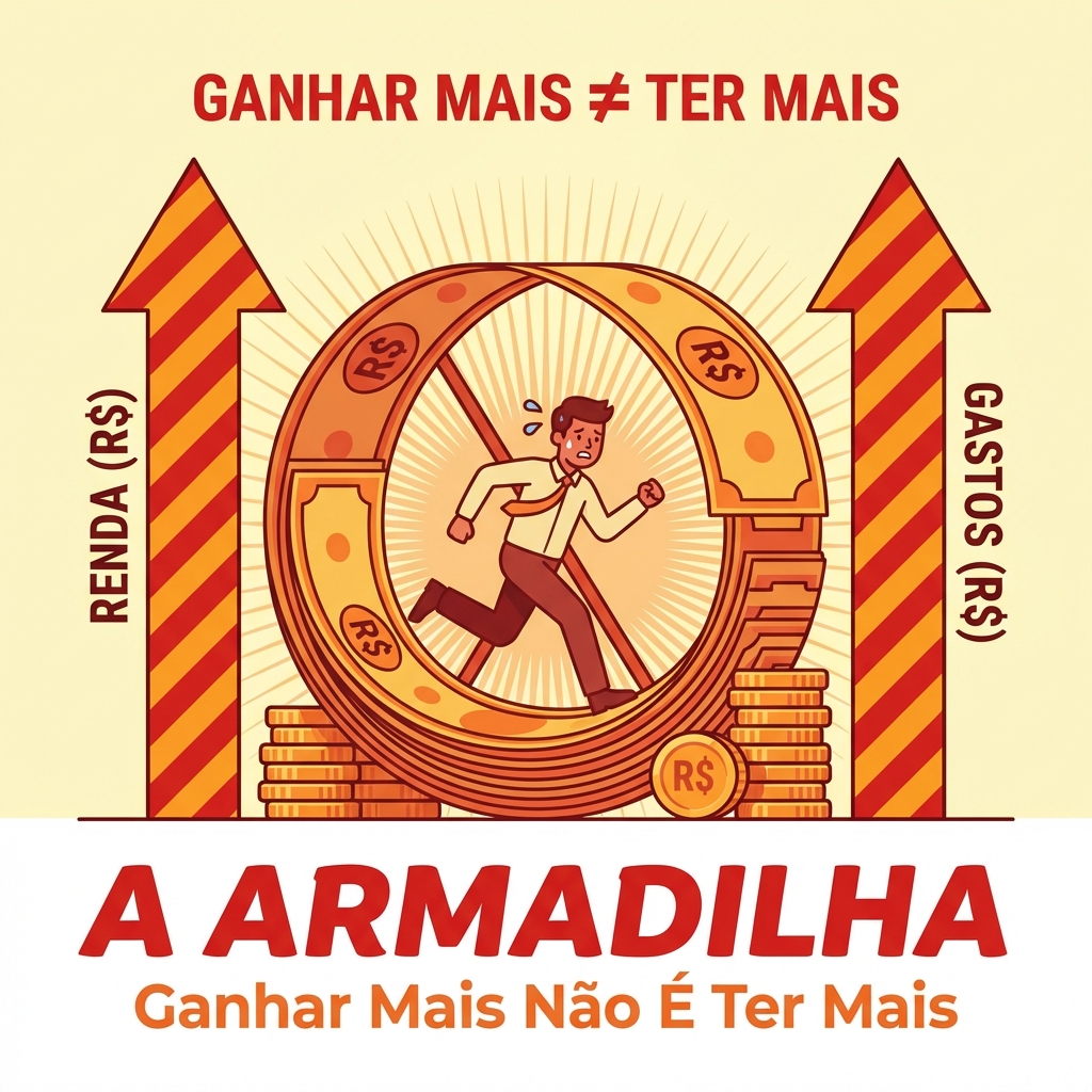Armadilha - Ganhar Mais ≠ Ter Mais