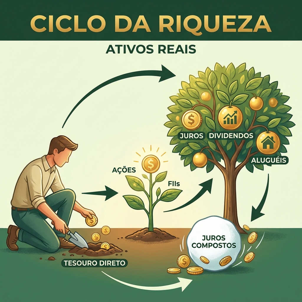 Ciclo da Riqueza - Ativos Reais