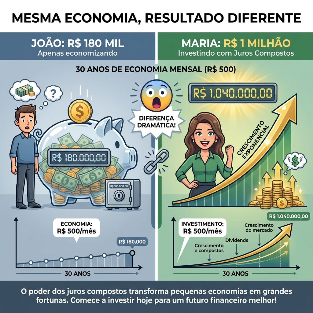 João vs Maria - Comparação