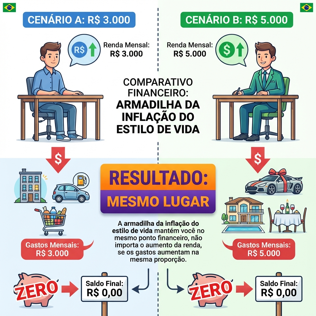 Comparação Cenário A vs B