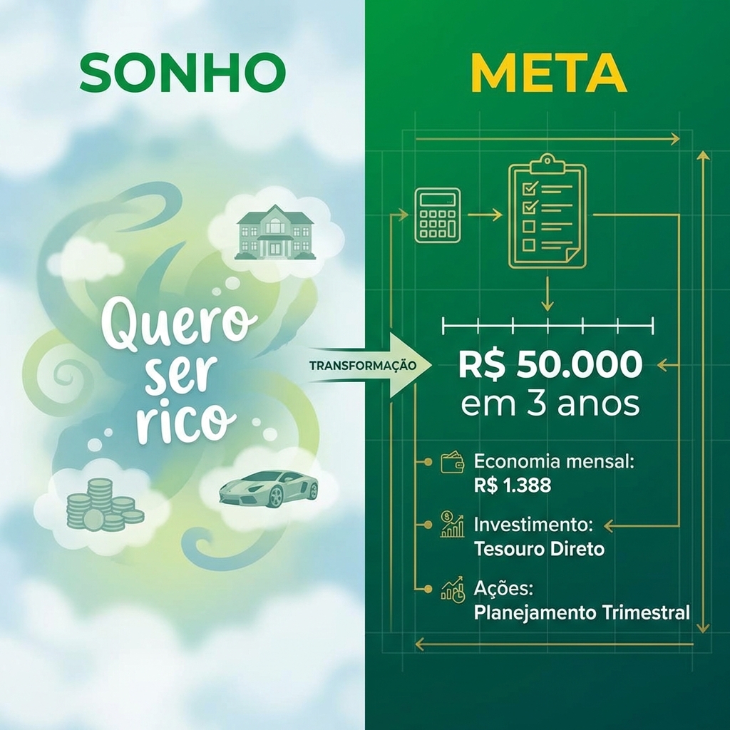 Sonho vs Meta