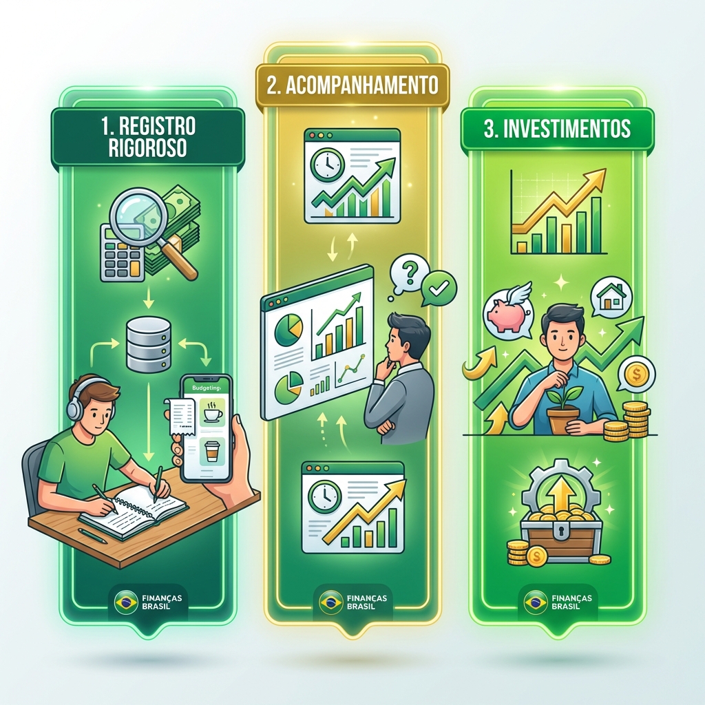 Os Três Pilares do Controle Financeiro